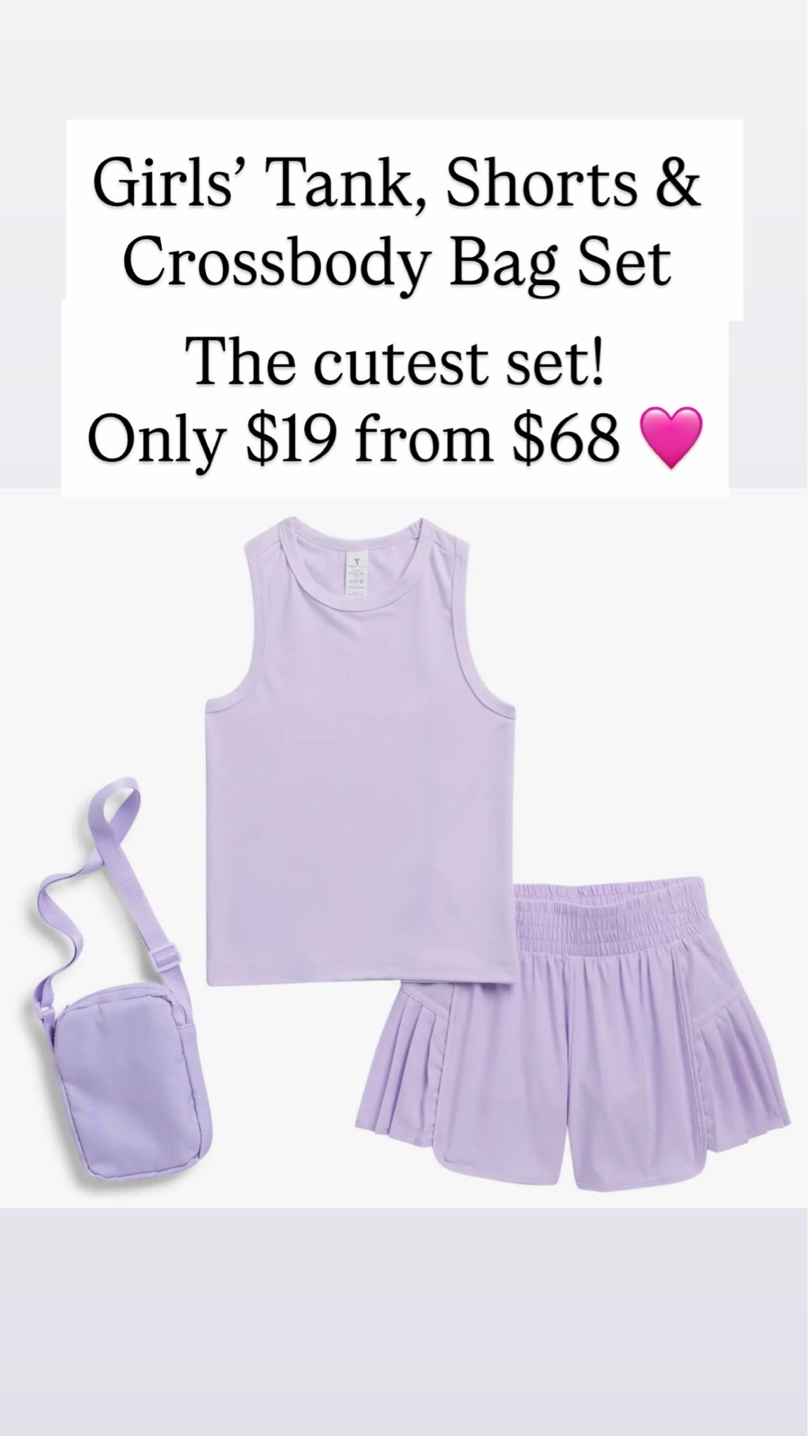 These sets are the cutest!! They’re sweet as can be!! Only $19 from $68

#LTKKids #LTKSaleAlert