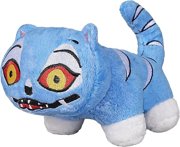 Derpy Tiger Plush, Soft Blue Tiger Stuffed Animal 7.5 Inch, Surprise Birthday, Halloween, Easter,... | Amazon (US)