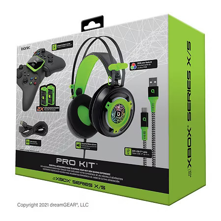 Bionik Pro Accessory Kit for XBOX X/S, One Size, Green | JCPenney