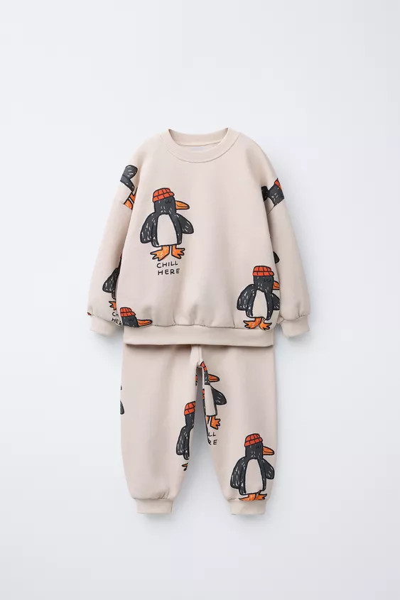PENGUIN JOGGING SET | Zara US