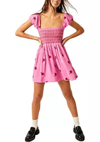 Tory Embroidered Mini Dress | Belk