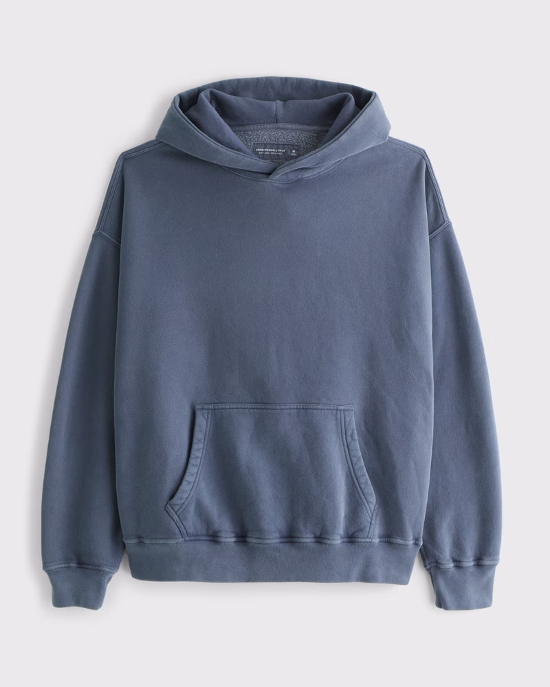Men's Essential Popover Hoodie | Men's Tops | Abercrombie.com | Abercrombie & Fitch (US)