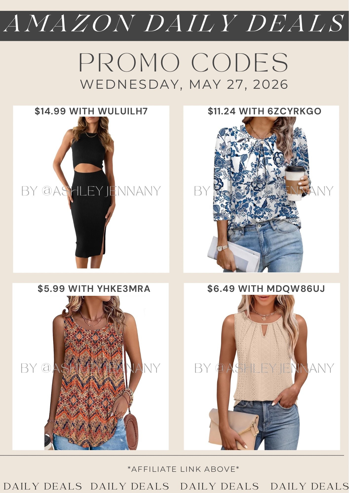Amazon deals

#LTKSaleAlert #LTKMidsize #LTKootd