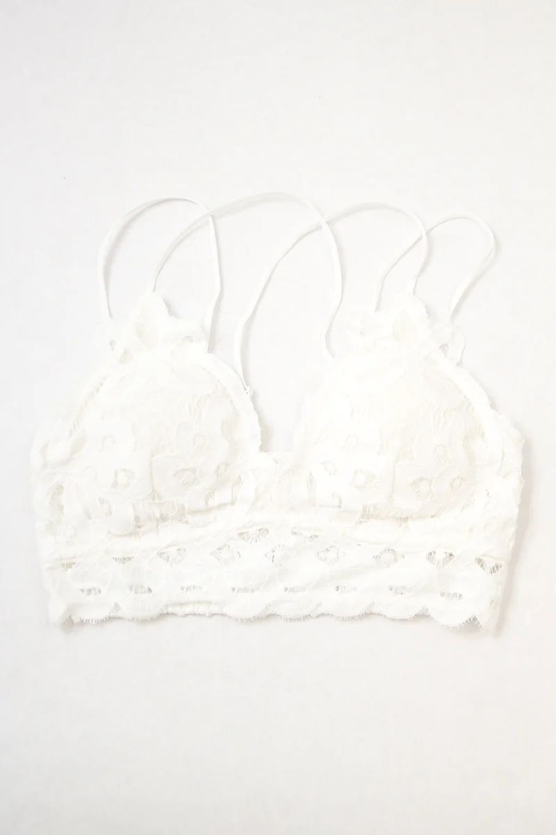 Corset Bralette - Ivory | The Impeccable Pig