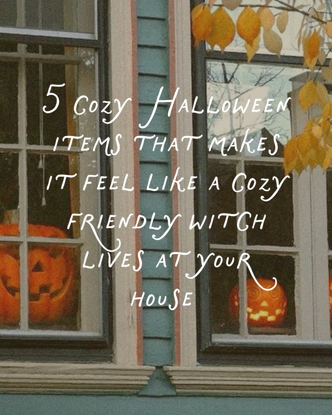 shop my cozy halloween decor that isn't spooky or scary 🧹

this is for you if you're going for cozy and nostalgic. the halloween town vibe. the kind where it feels like a sweet little witch lives at your house and left her broom on the front porch.

nothing that jumps out at you. just warm light, a candle going, and a house that feels a little bit magic.

shop: cozy halloween decor, vintage halloween decor, witchy home decor, not scary halloween decor, witch hat decor, light up witch hats, cauldron candle, witch broom, crystal ball, spell book, halloween village, black cat decor, halloween wreath, halloween countdown calendar, halloween town decor 

 #cozyhome #newenglandhome #halloweendecor #falldecor #seasonaldecorating