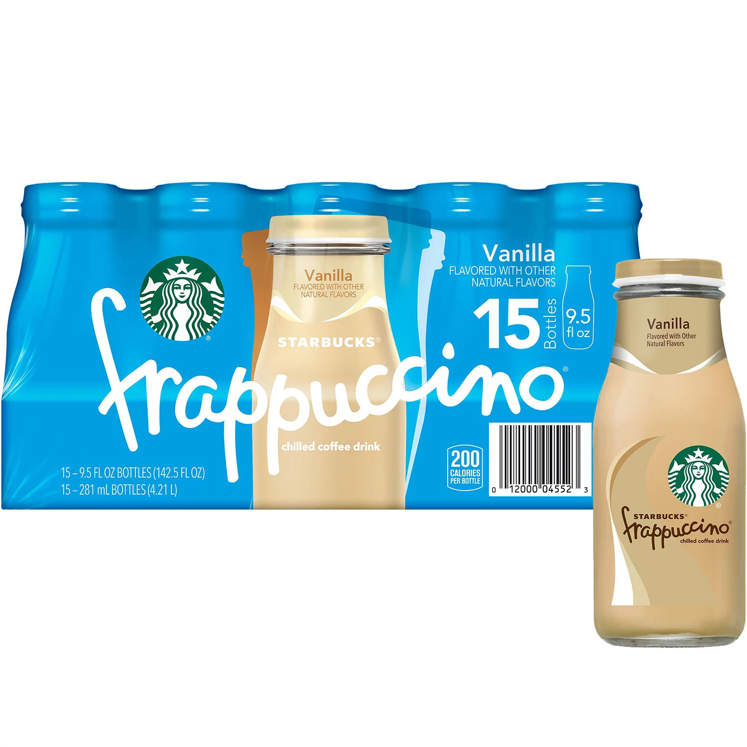 Starbucks Frappuccino Vanilla Coffee 9.5 fl. oz., 15 pk. | Sam's Club