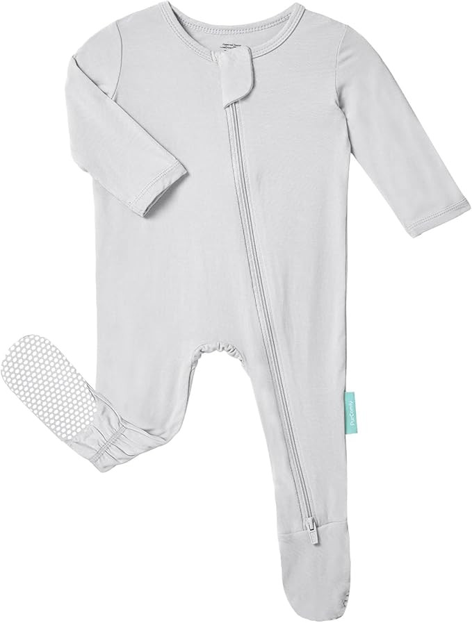 PurComfy Baby Zipper Footie Pajamas, Supersoft Bamboo Rayon Baby Footed Pjs Boy Girl 0-3-6-9-18-2... | Amazon (US)