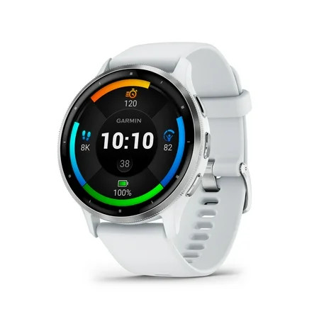 Garmin Venu® 3, GPS Smartwatch, AMOLED Display, Advanced Health and Fitness Features, Up To 14 Days Of Battery, Whitestone | Walmart (US)