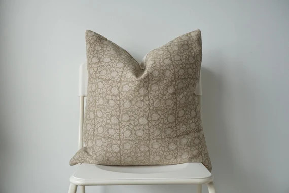 Indian Block Print Pillow Cover limited - Etsy UK | Etsy (UK)