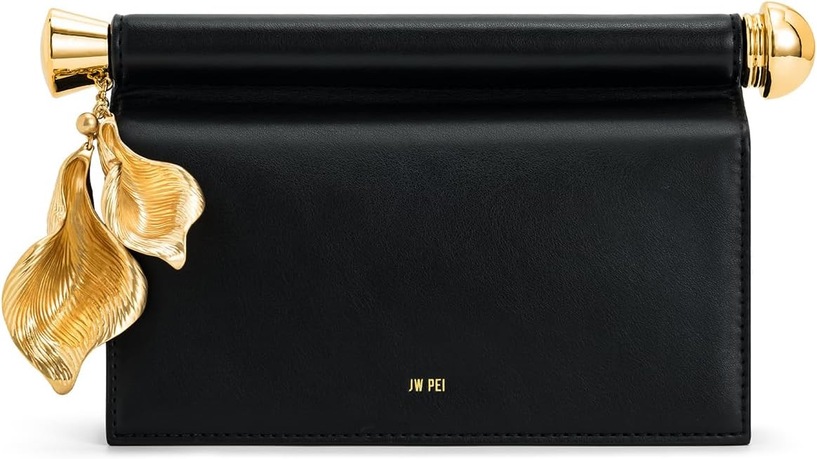 JW PEI Women's Holly Metal Pendant Embellished Clutch | Amazon (US)