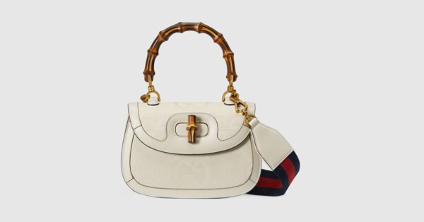 Gucci Bamboo 1947 jumbo GG small bag | Gucci EU