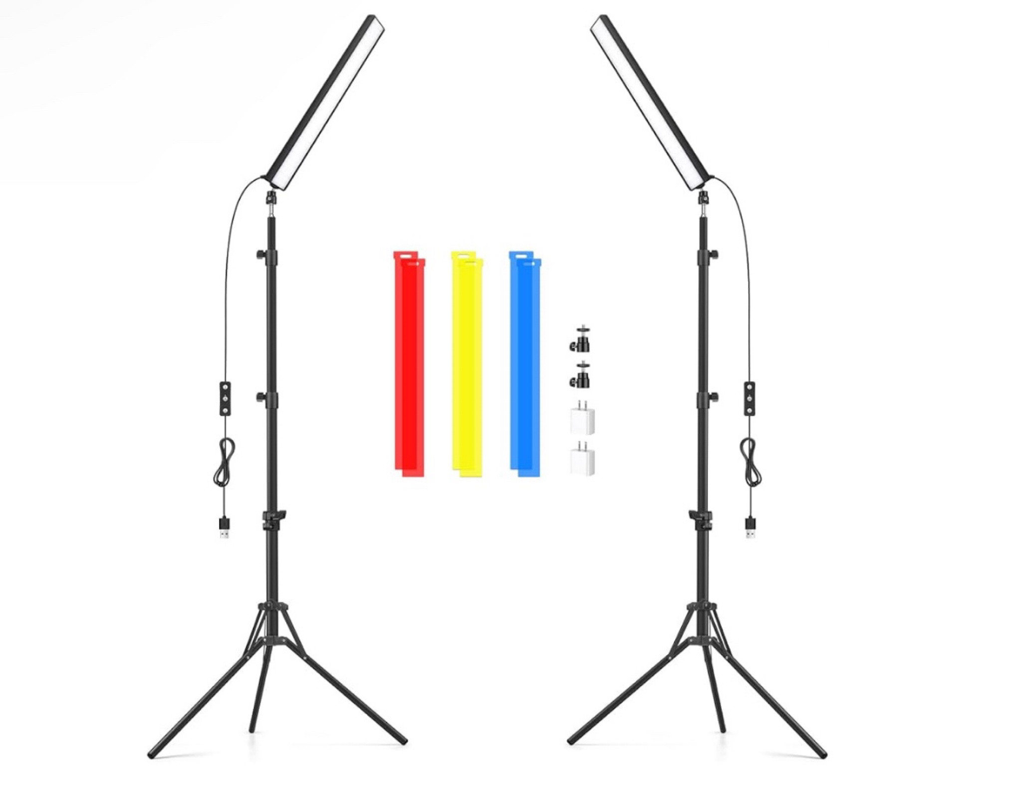 These lighting wants I use to shoot content when I’m in doors and when I go live to show case clothing. Portable and adjustable  