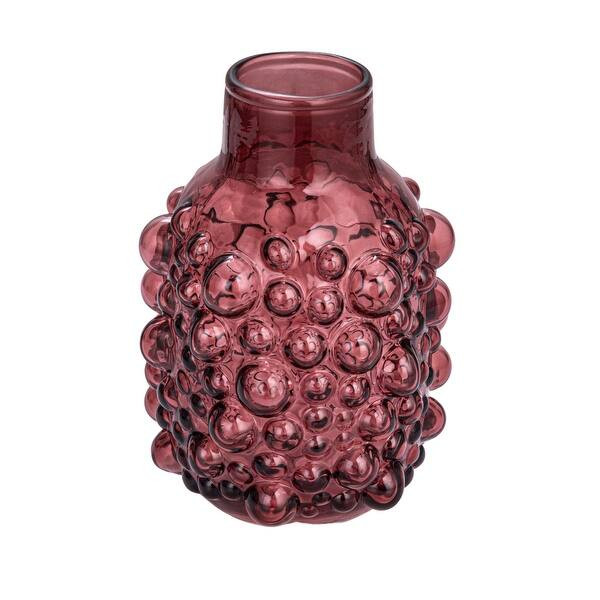 Glass Vase with Raised Dots | Bed Bath & Beyond