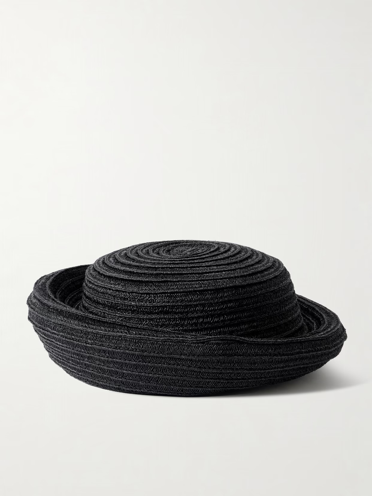 Gigi Burris - Laura Straw Pillbox Hat - Black - One size | NET-A-PORTER APAC
