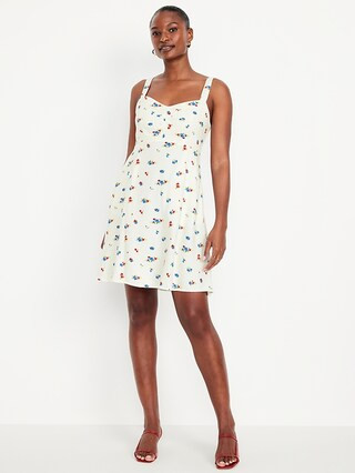Fit & Flare Cami Mini Dress | Old Navy (US)