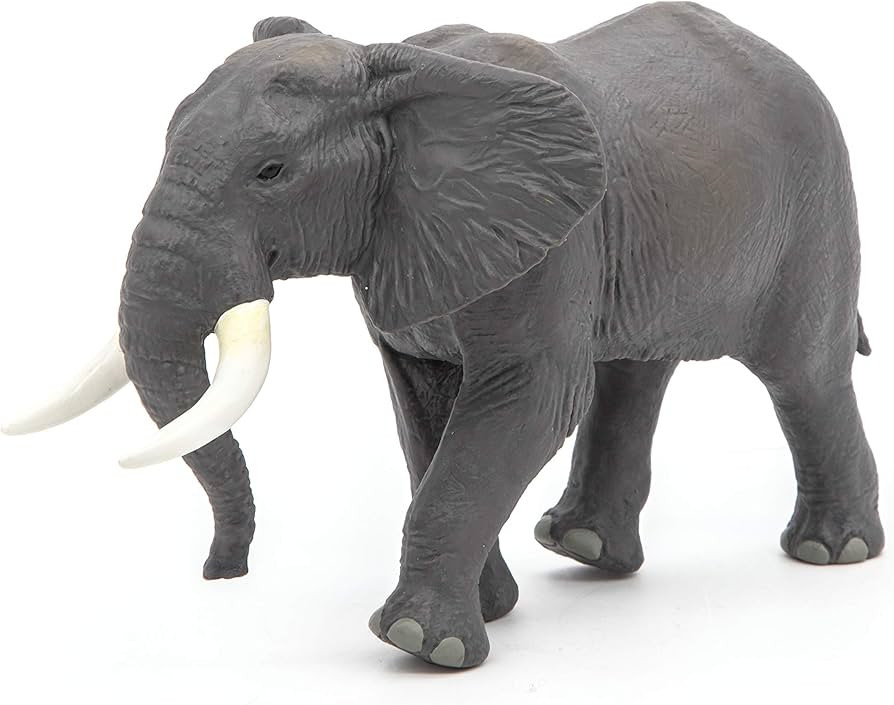 Papo - African Elephant - Wild Animal Figurine - 3 Years Old - Hand-Painted - Children's Gift ide... | Amazon (US)