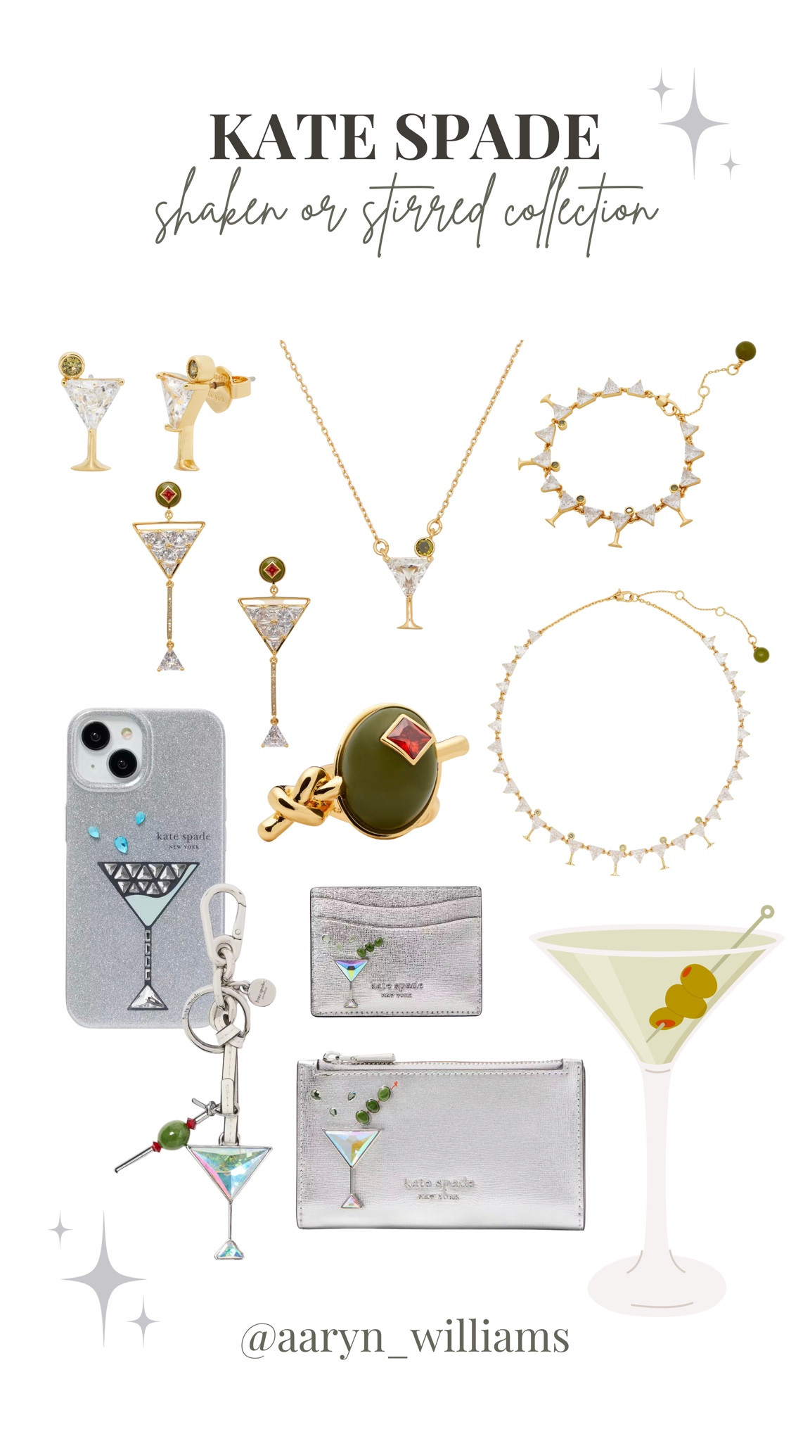 Martini time 🍸 #shakenorstirred Kate Spade 

#LTKGiftGuide #LTKstyletip