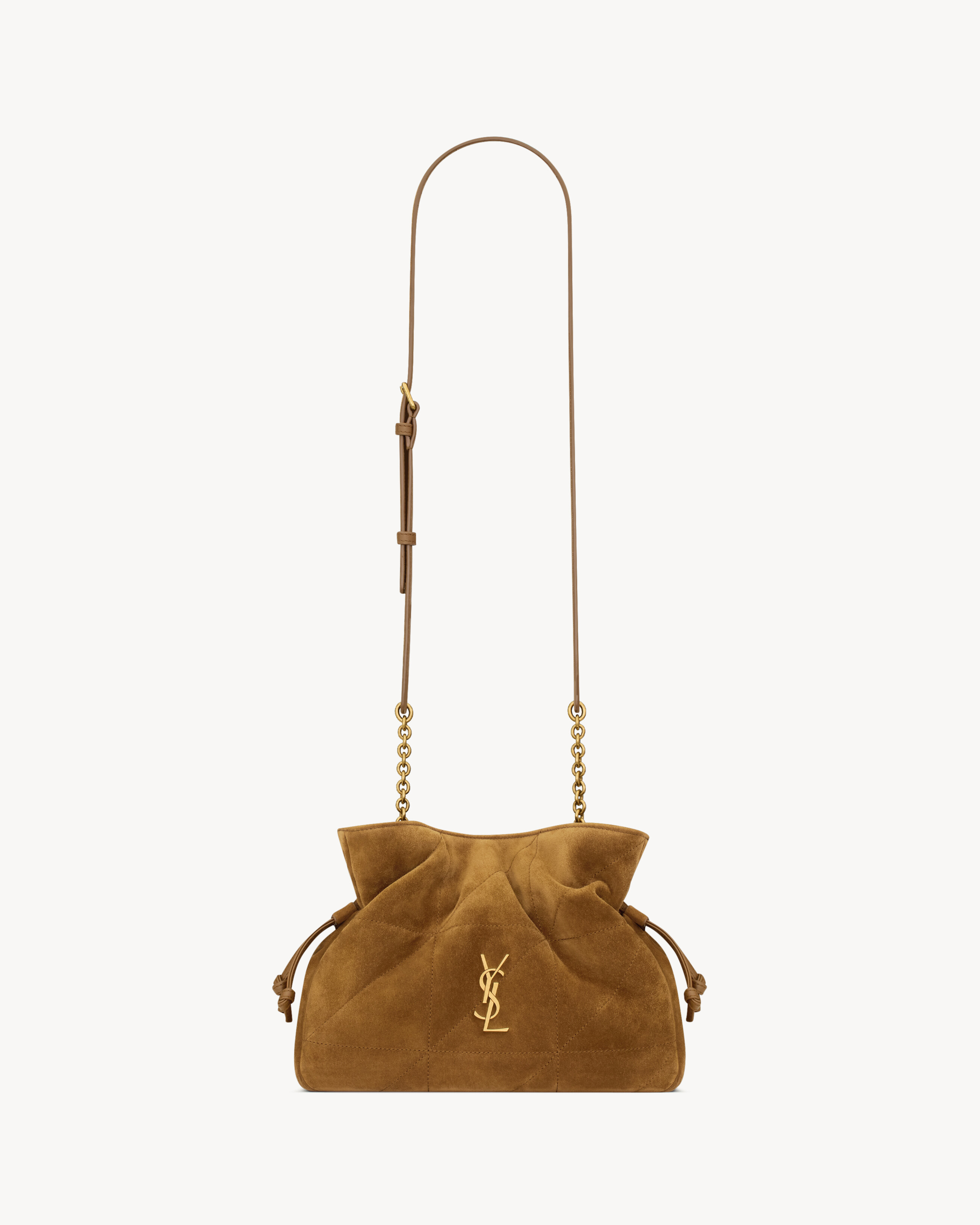 JAMIE shoulder pouch in suede | Saint Laurent Inc. (Global)