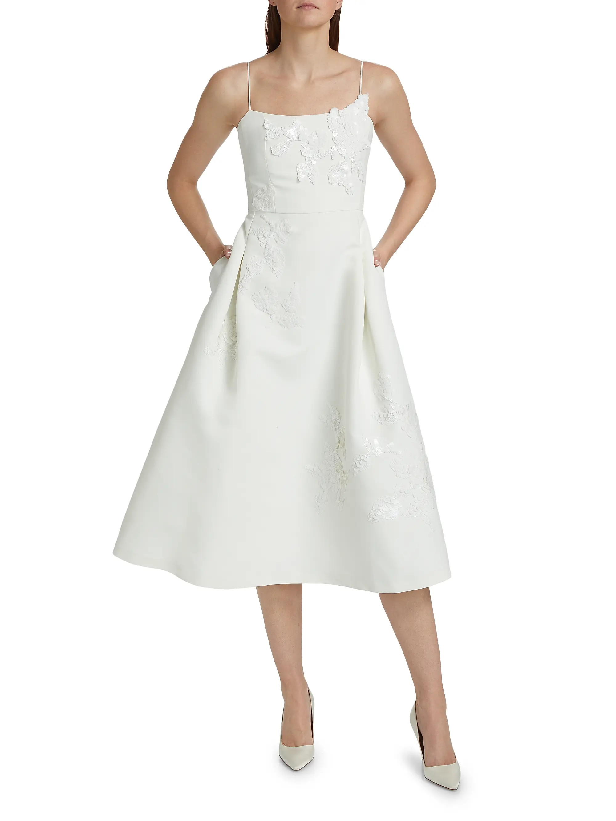 Audra Fit & Flare Midi-Dress | Saks Fifth Avenue