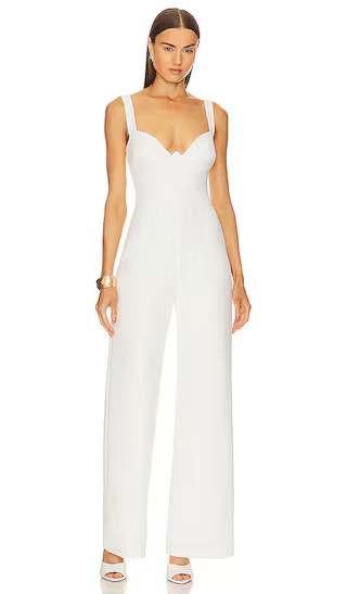 Romance Jumpsuit in White | Revolve Clothing (Global)
