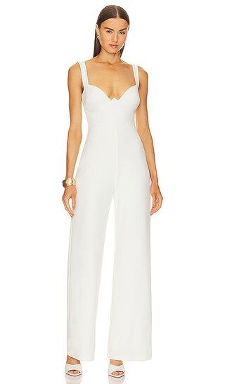 Romance Jumpsuit in White | Revolve Clothing (Global)