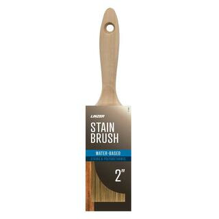 2 in. Polyester and Bristle Blend Flat Stain Brush | The Home Depot