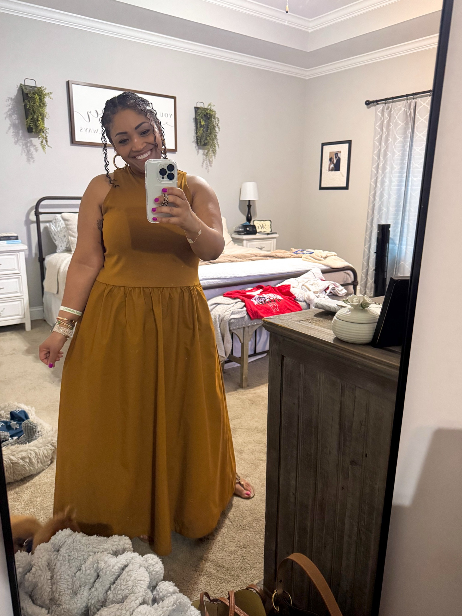 This Target dress is giving!!! Love how comfortable it is and it’s perfect as we begin to transition into fall. I’m wearing a size medium as I felt that it ran a little big  

#LTKMidsize #LTKOver40 #LTKSeasonal