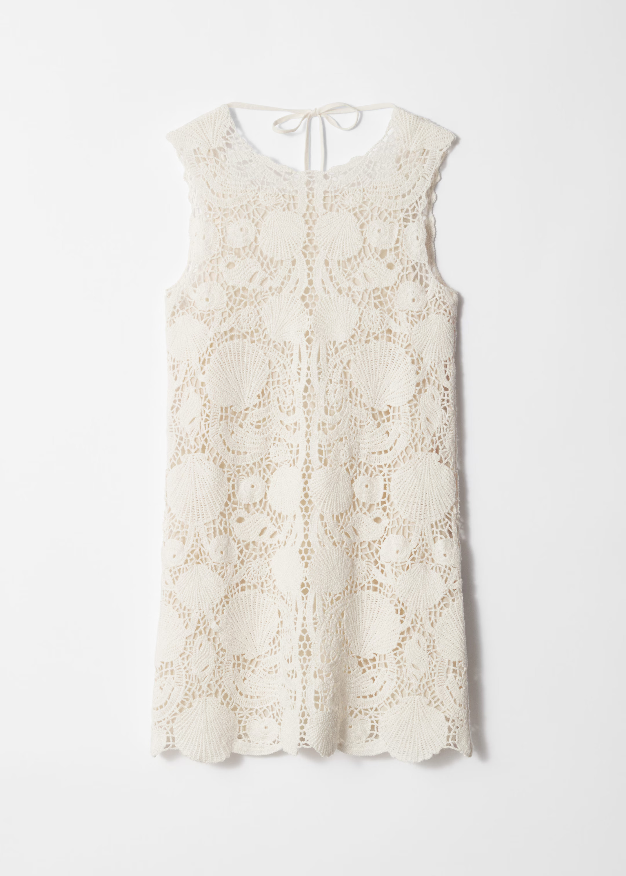 Crochet Mini Dress - White - & Other Stories GB | & Other Stories UK