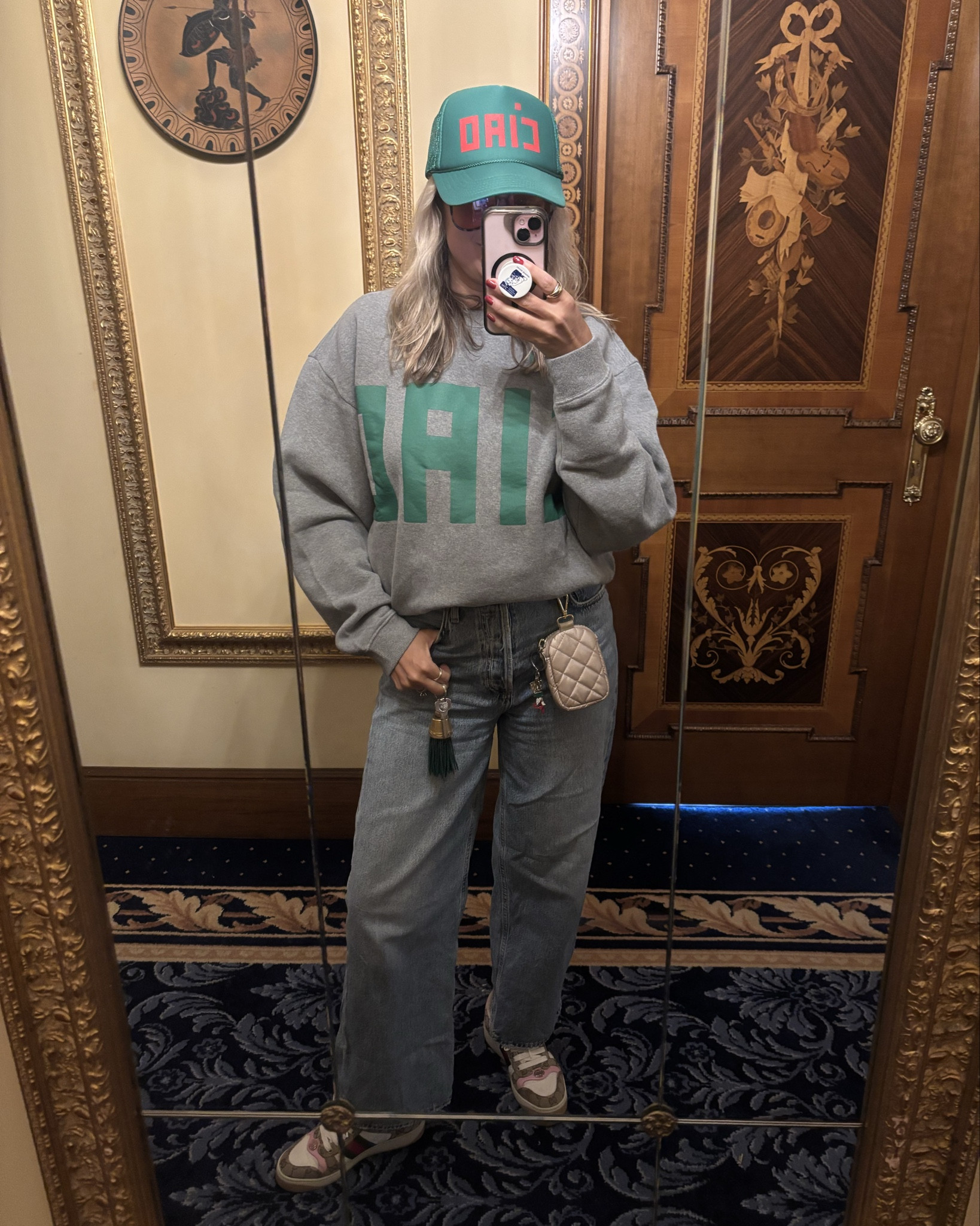 Hubs teasing me about my double ciao haha.  On SALE!!  

#LTKOver40 #LTKStyleTip #LTKSaleAlert