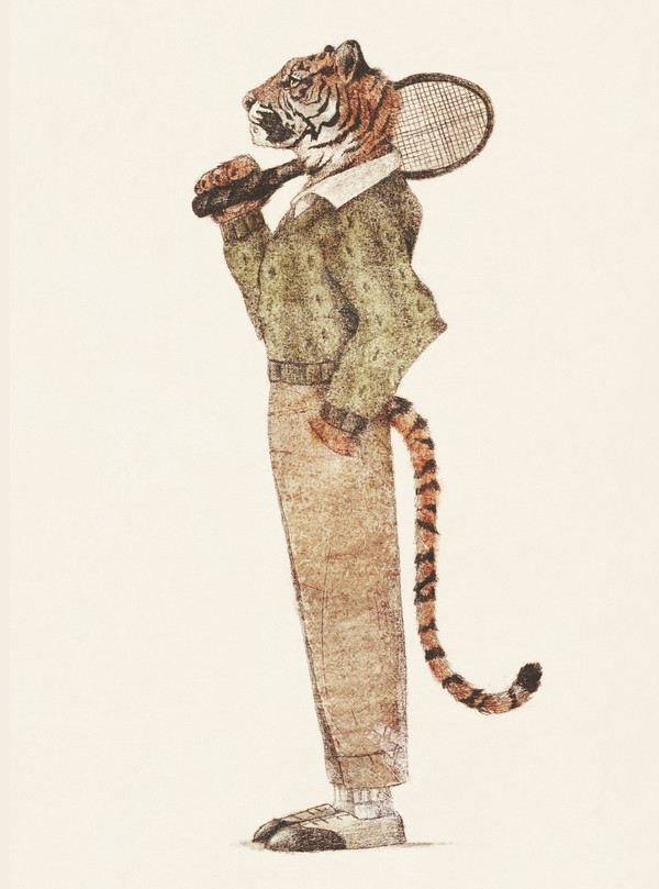 Tiger Tennis Club | Artfully Walls