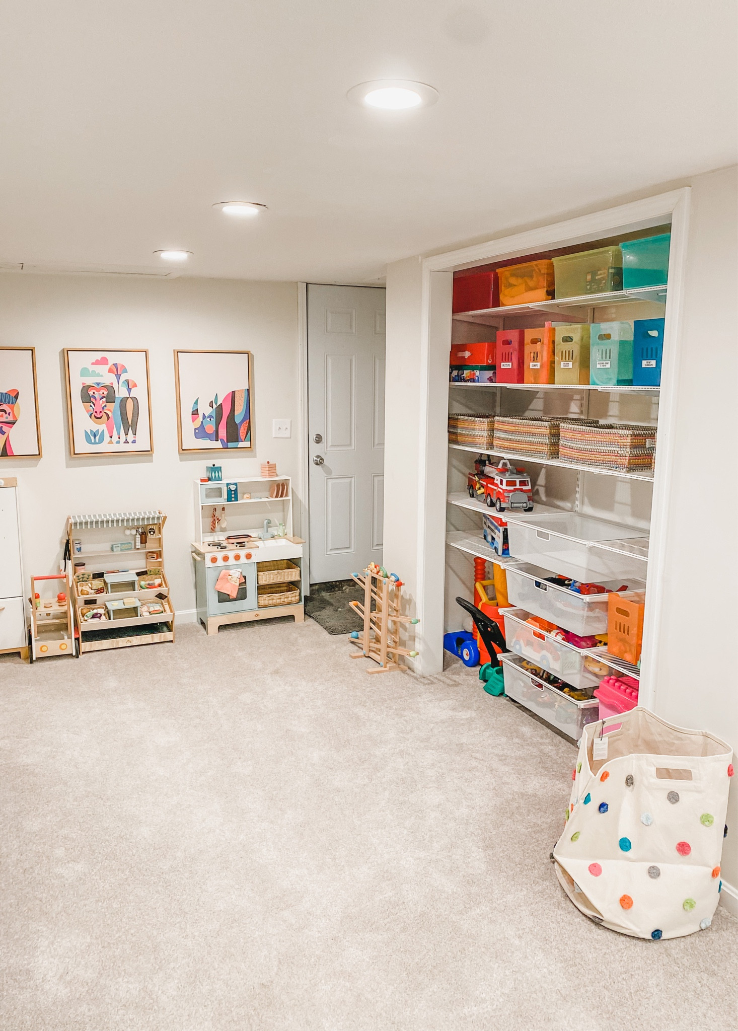 Add a pop of color to your playroom organizing with the multi purpose bin from @thecontainerstore!  Many color ways to choose from  

#LTKkids #LTKunder100 #LTKunder50