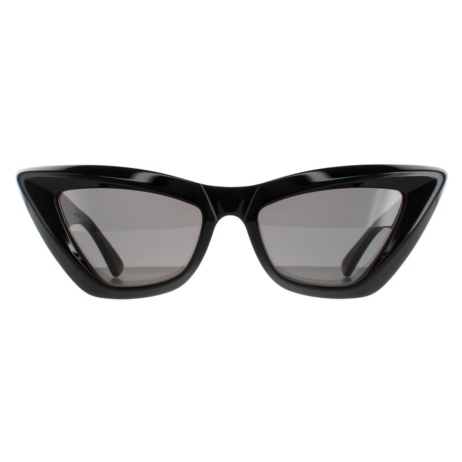 Sunglasses | Cat Eye Black Grey BV1101S | Bottega Veneta | Debenhams UK