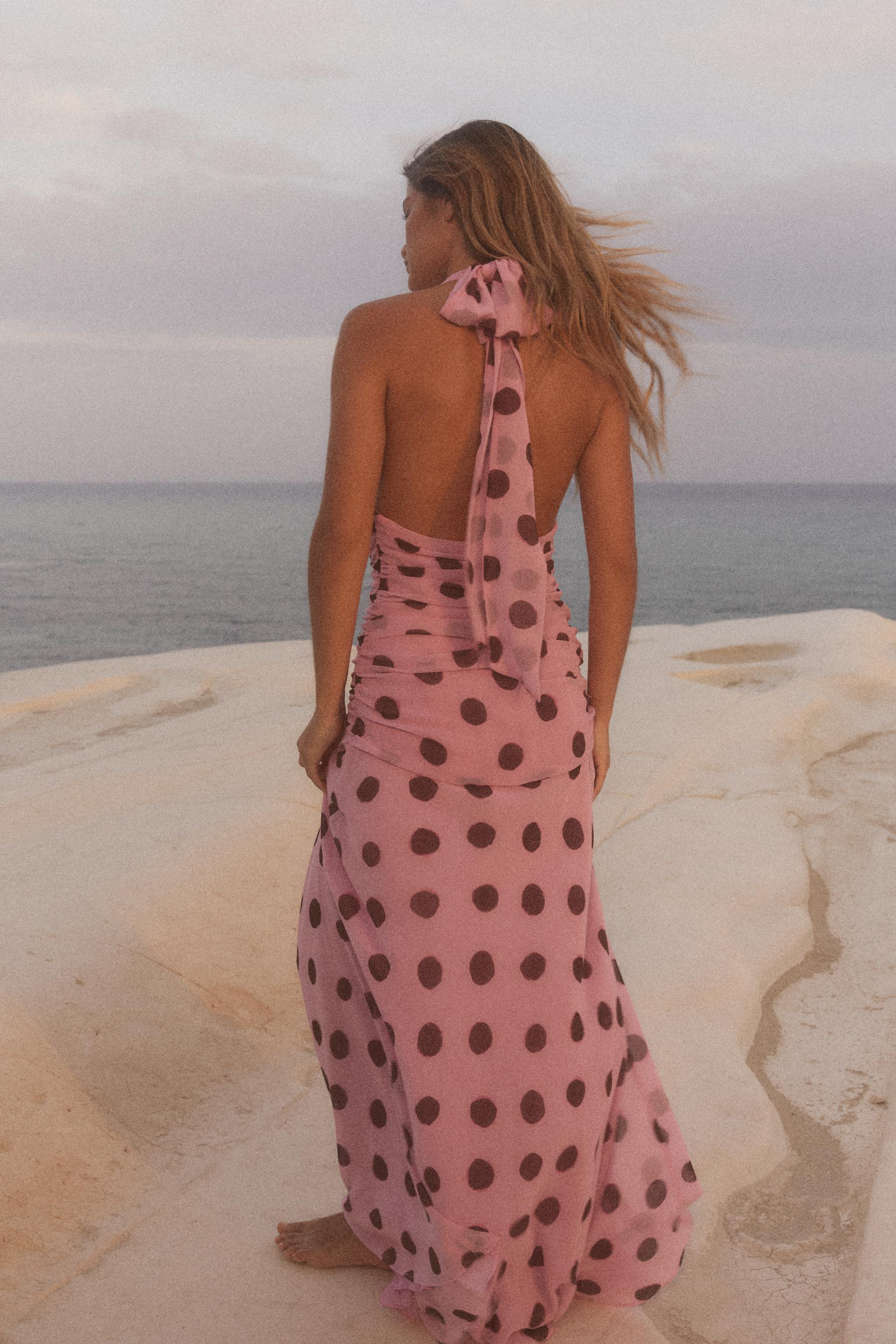 POLKA DOT MAXI DRESS | Zara US