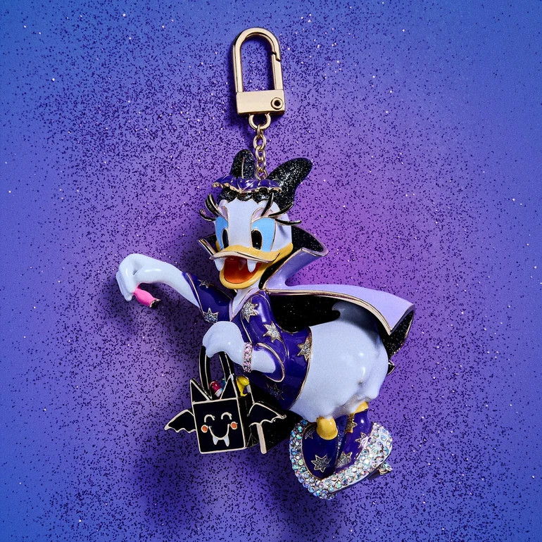 Disney Daisy Duck Bat Halloween Bag Charm - Daisy Duck Bat | BaubleBar