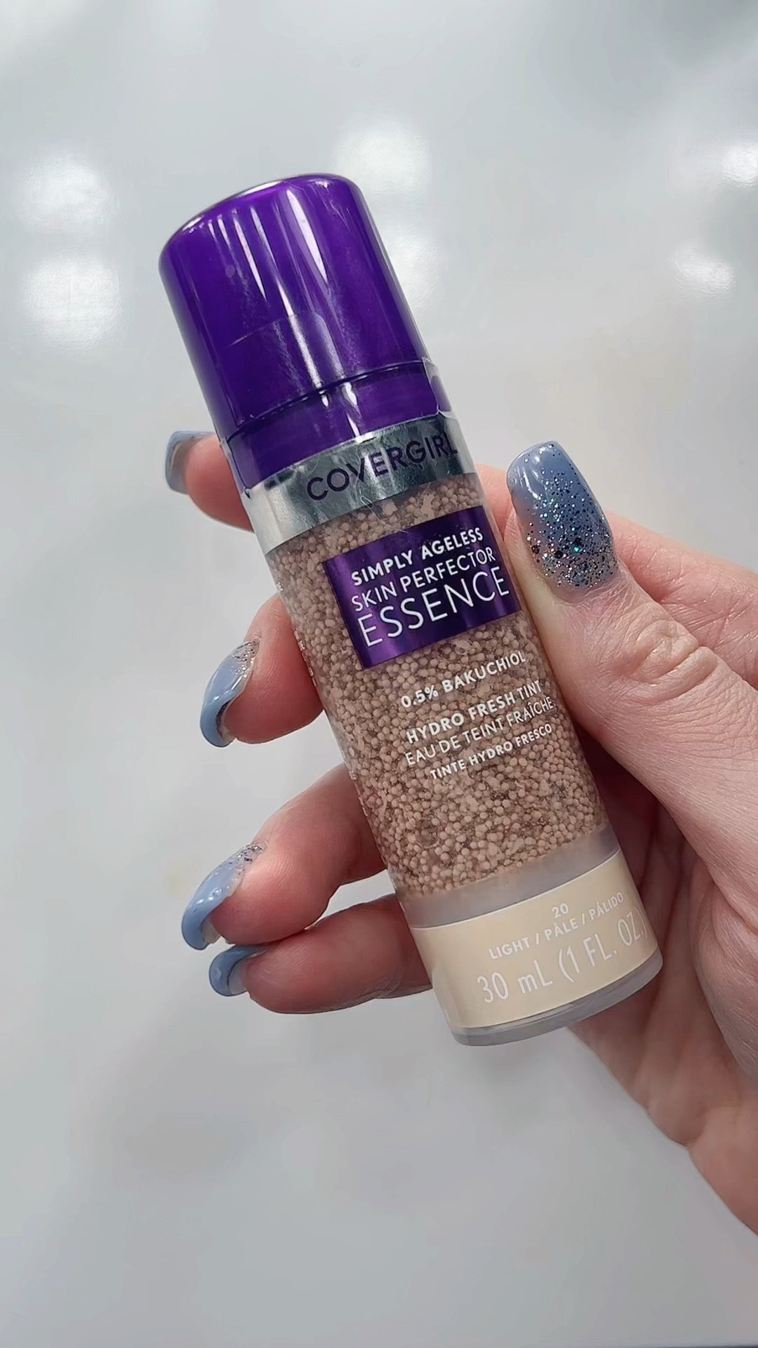 This new release from #covergirl is AMAZING!!! This skin perfector essence has a serum like consistency with pigment bubbles suspended within that burst upon application. It offers light coverage that perfect for no makeup makeup days. Truly a stand out product. #newfoundation #covergirlskinperfectoressence #skinperfectoressence #makeup+skincare #makeupskincarecombo #baseproducts #affordablemakeup #newmakeup #newdrugstoremakeup