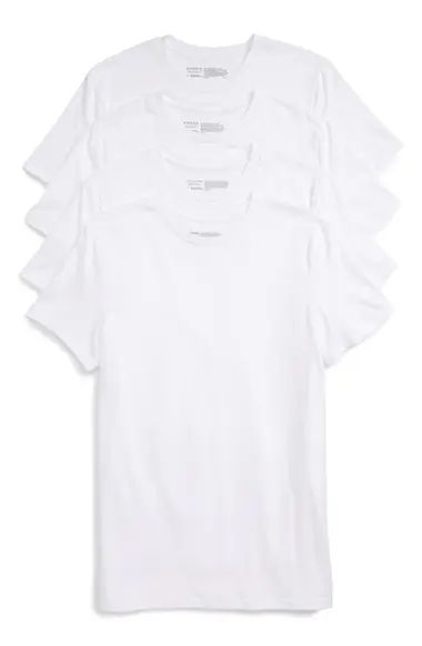 4-Pack Trim Fit Supima® Cotton Crewneck T-Shirt | Nordstrom