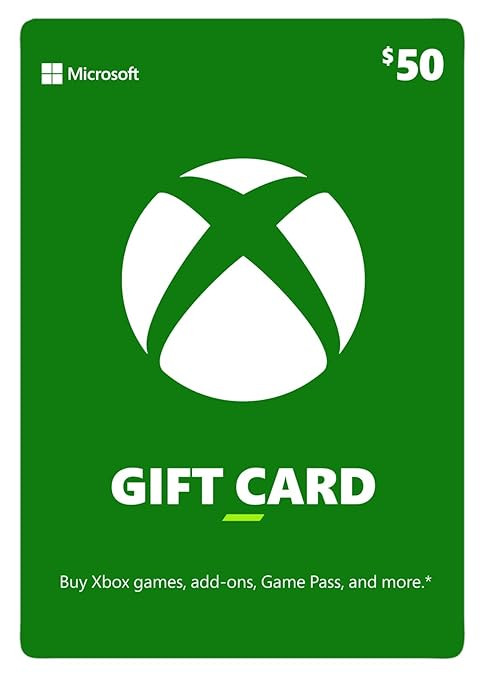 Microsoft Xbox Gift Card (Physical Delivery) | Amazon (US)