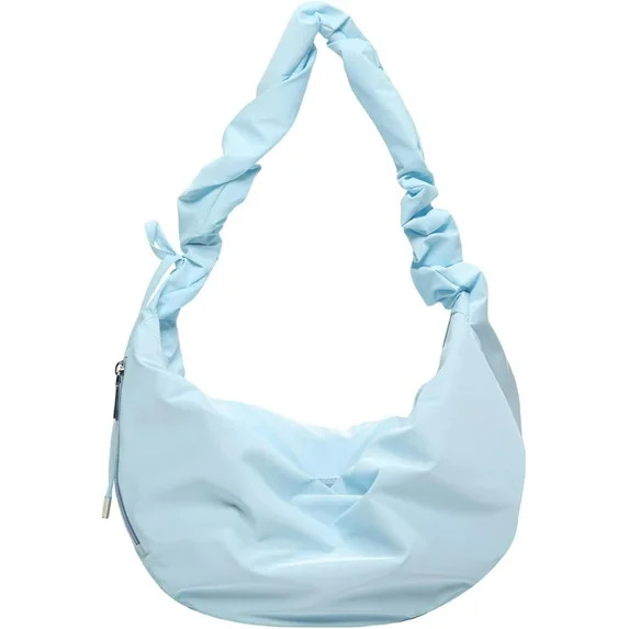CoCoMangos Large Nylon Hobo Crossbody Bag for Women Sling Crescent Bag Trendy Shoulder Bag Casual... | Walmart (US)