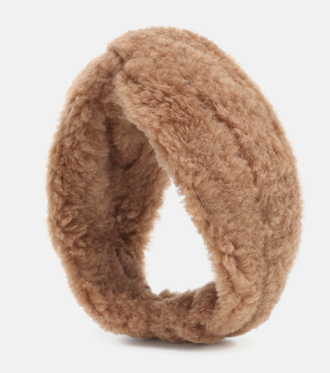 Ovidio camel wool and silk headband | Mytheresa (US/CA)