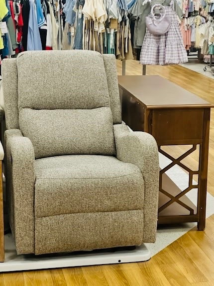 Who says recliners can't be chic? ✨ This oatmeal-colored textured chair is proof you don’t have to sacrifice style for comfort. The perfect spot for morning coffee or a late-night read.

#LTKHome