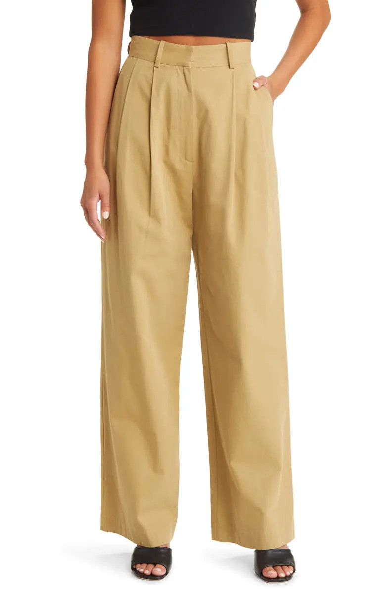 Gilmore Cotton Blend Pants | Nordstrom