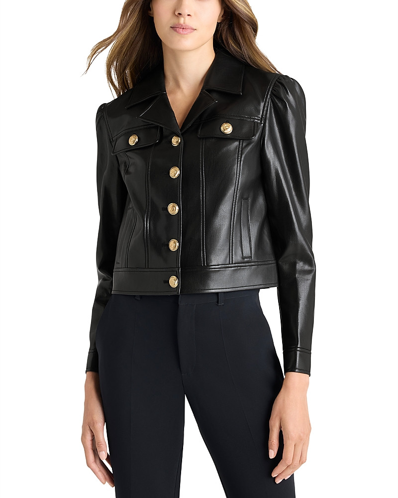 Cinq a Sept Faux Leather Deryn Jacket | Bloomingdale's (US)