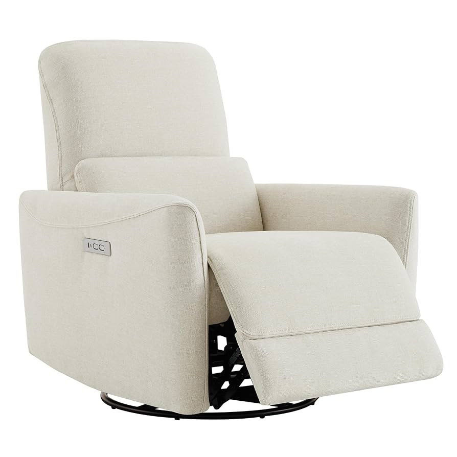 CHITA Power Recliner Chair Swivel Glider, FSC Certified Upholstered Living Room Nursery Reclining... | Amazon (US)