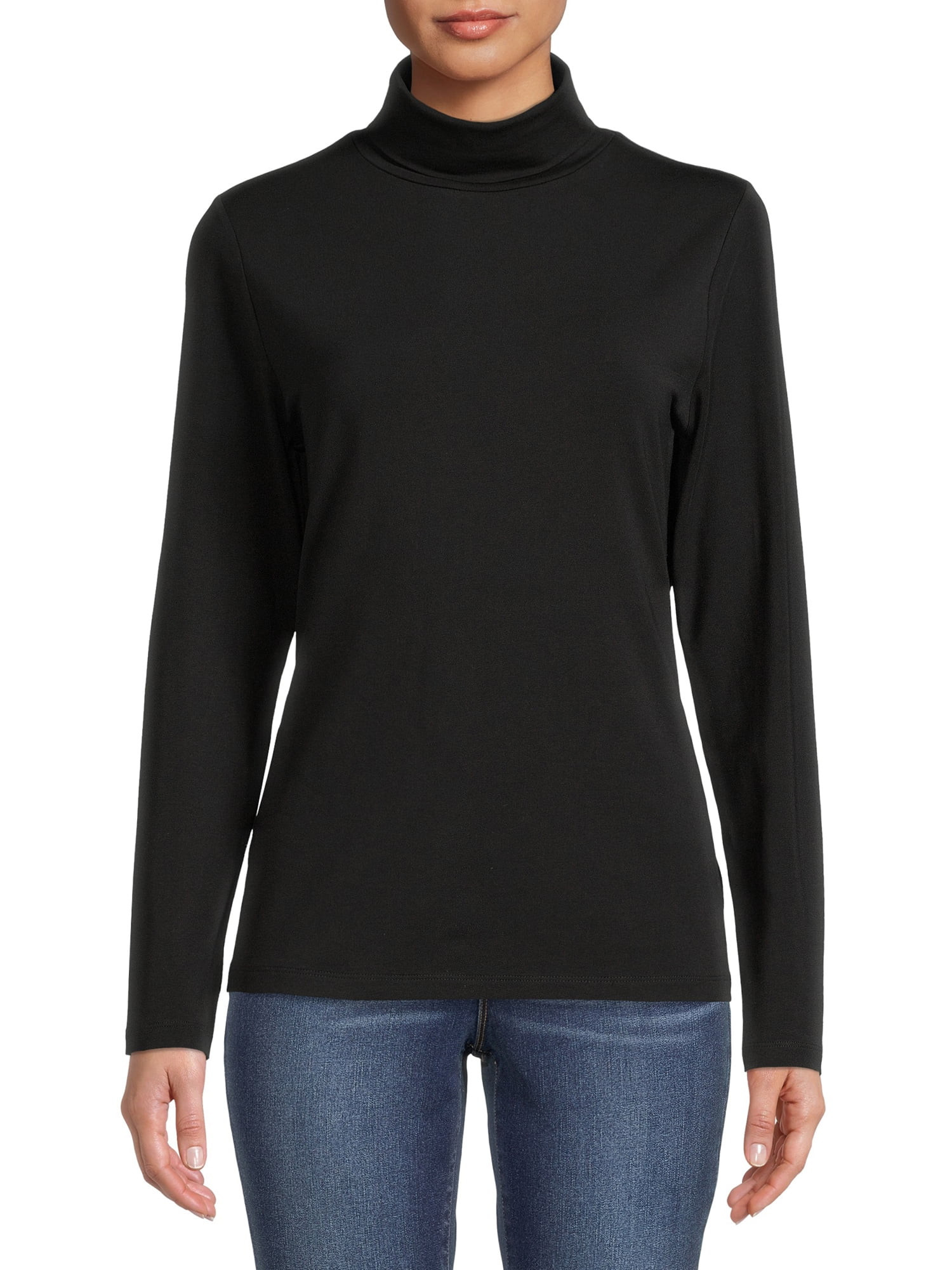 Time and Tru Women's Turtleneck | Walmart (US)