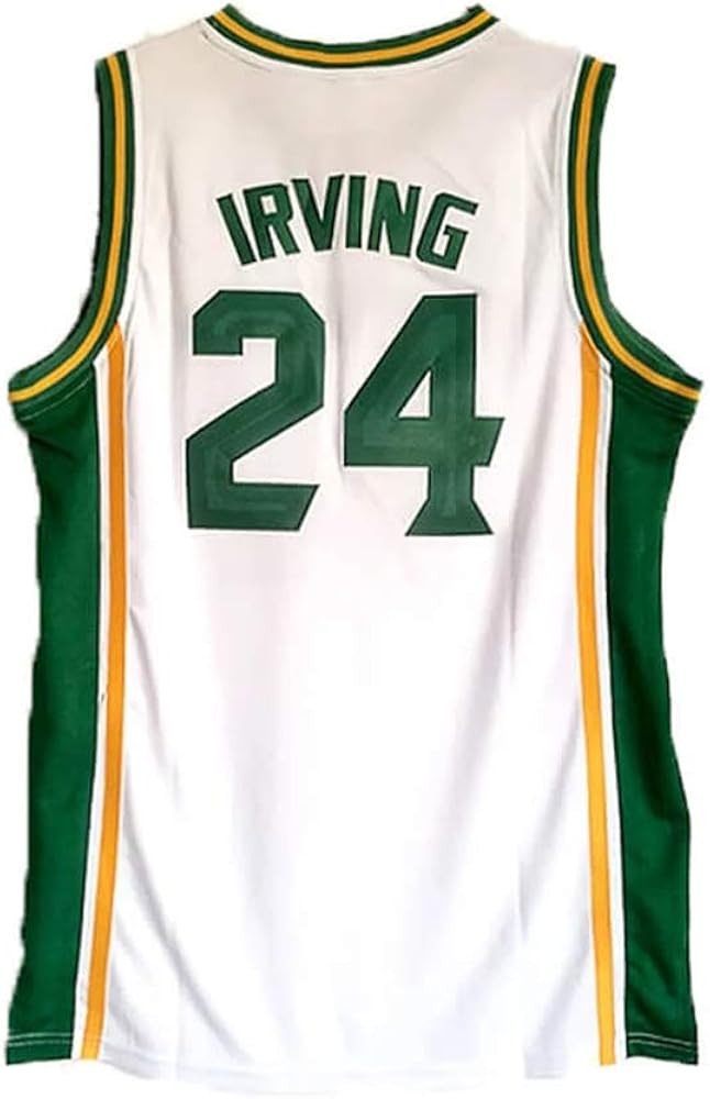 Qimei Kyrie #24 Stitched Men's High School Basketball Jersey | Amazon (US)