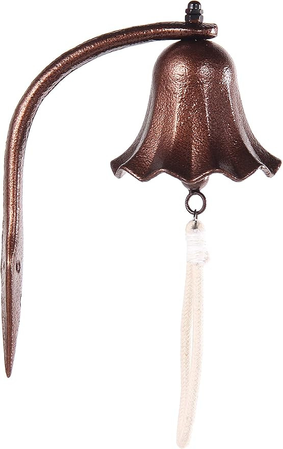 Upstreet Dinner Bell Made of Red Copper - Hanging or Wall Mounted for Church, Home, and School (B... | Amazon (US)