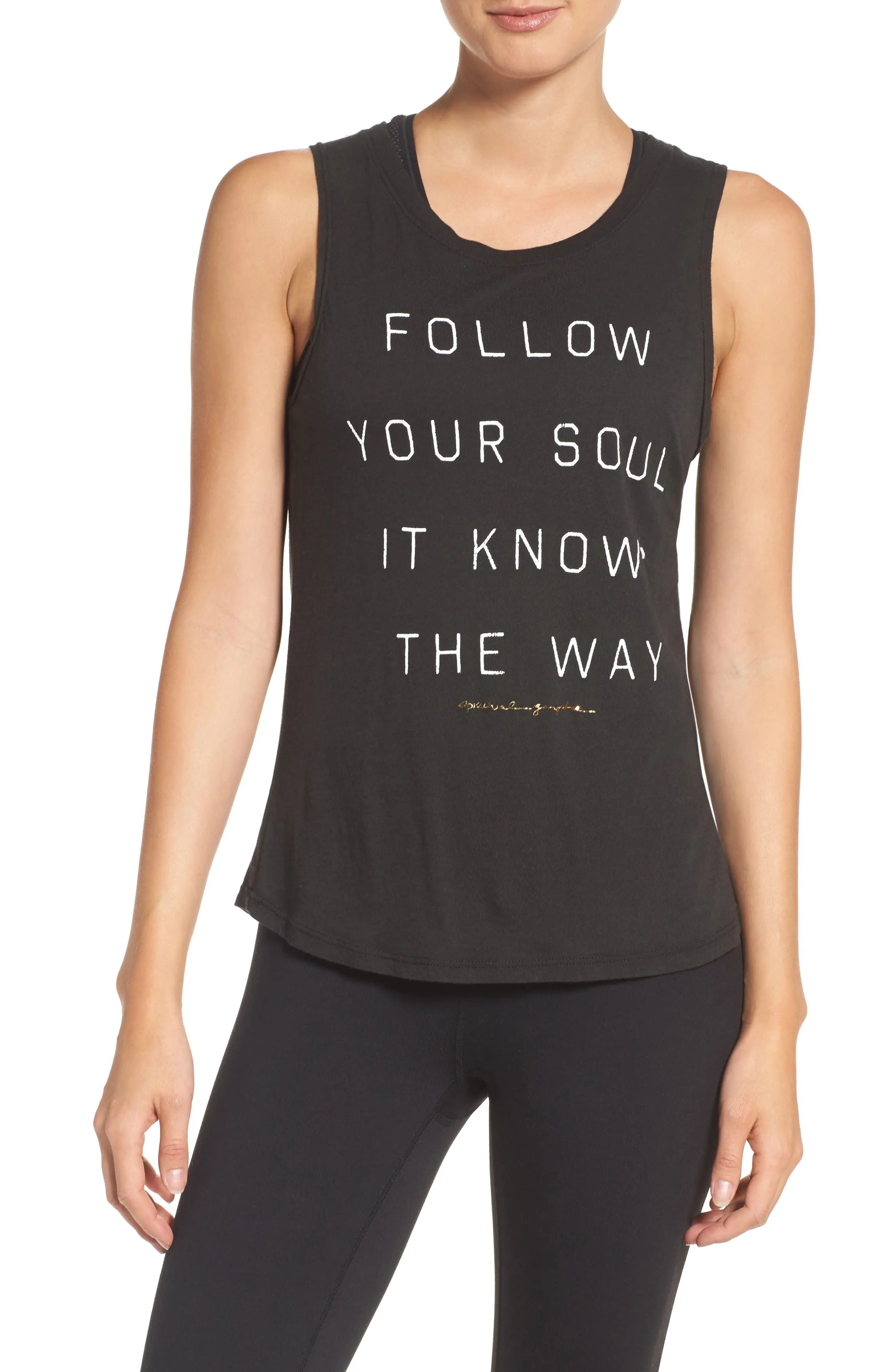 Follow Your Soul Muscle Tee | Nordstrom