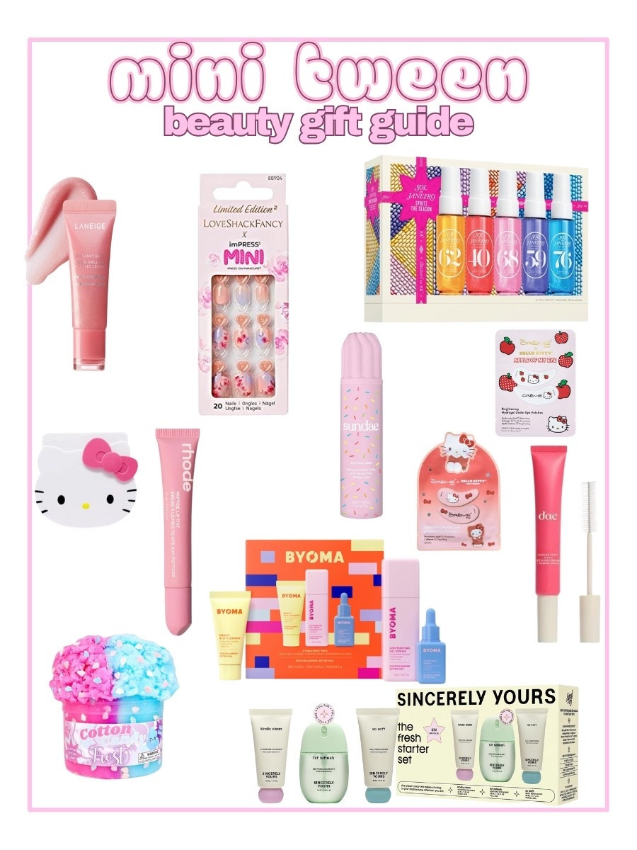 ✨ Mini Tween Holiday Gift Guide🎀

Holiday magic starts now! 🎁
I curated this Mini Tween Gift Guide with a little help from my 8-year-old daughter — so you know it’s mini-tween-approved! 💝

This gift guide is everything your mini beauty-obsessed cutie wants this holiday season!
These favorites won’t last long… shop before they’re gone! 💖

#TweenGiftGuide #HolidayGifts #MiniTweenStyle #GiftIdeas #TweenApproved

#ltkkids #ltkfamily #ltkgiftguide #ltkholiday #ltkkids #ltkgiftguide #ltkholiday #ltkholiday #ltkkids #ltkgiftguide

#LTKGiftGuide #LTKKids #LTKHoliday
