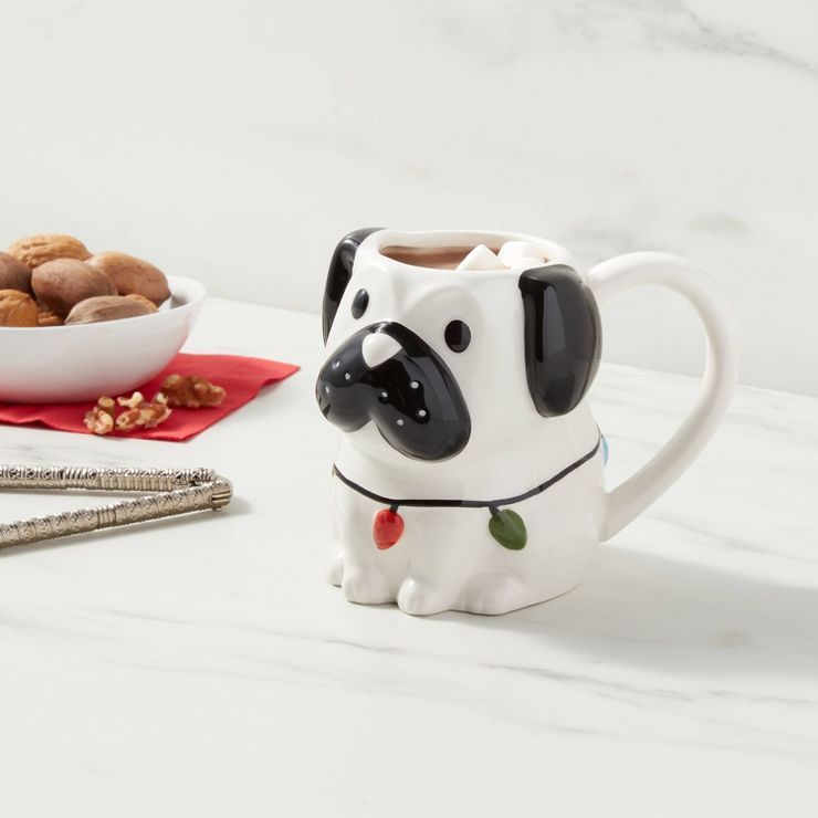 14oz Stoneware Figural Dog Mug - Wondershop™ | Target