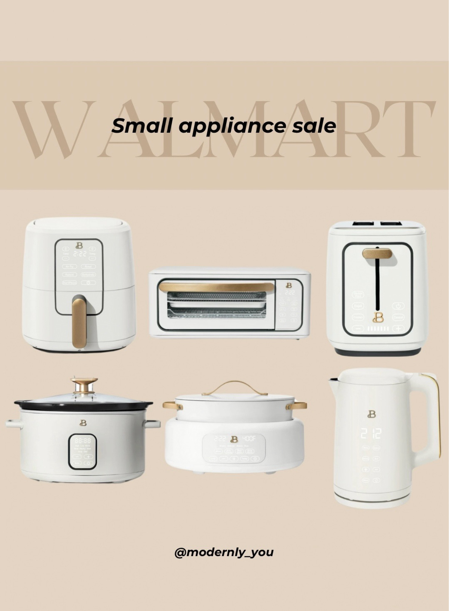 Beautiful by Drew Berrymore small appliance & kitchen sale! Found at Walmart home — all appliances come in multiple colors! 

#Walmarthome


#LTKHome